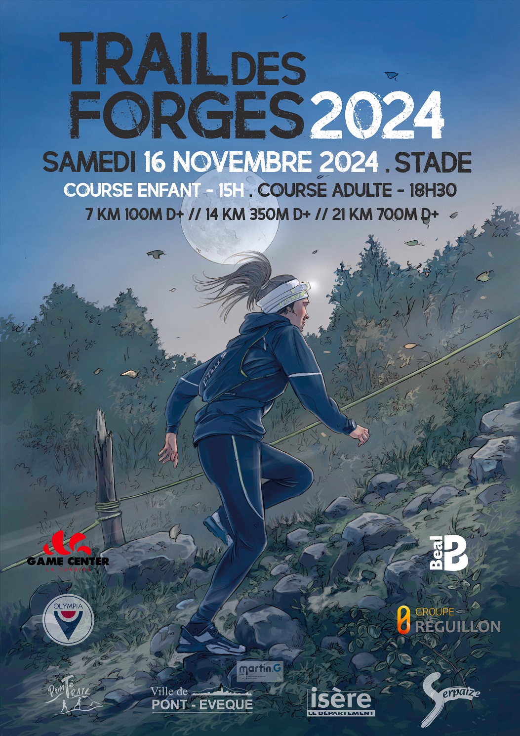 LE TRAIL DES FORGES VOUS DONNE RENDEZ-VOUS LE 16 NOVEMBRE 2024 !